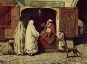 unknow artist Arab or Arabic people and life. Orientalism oil paintings 138 painting
